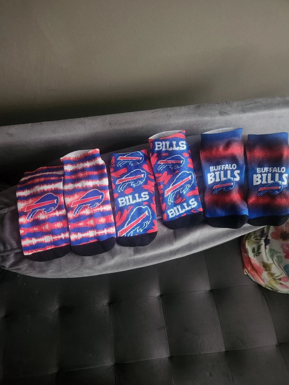 3 Pairs Of Buffalo Bills, Buy All Three Get Free Shipping!